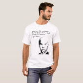 Ziegen sind wie Pilze Funny Joe Biden Zitat T-Shirt (Vorne ganz)