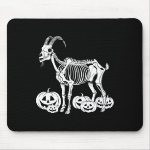 Ziegen Skelett Geburtstag Halloween Männer Frauen Mousepad