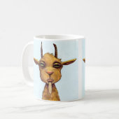 Ziegen-Tasse Kaffeetasse (Vorderseite Links)
