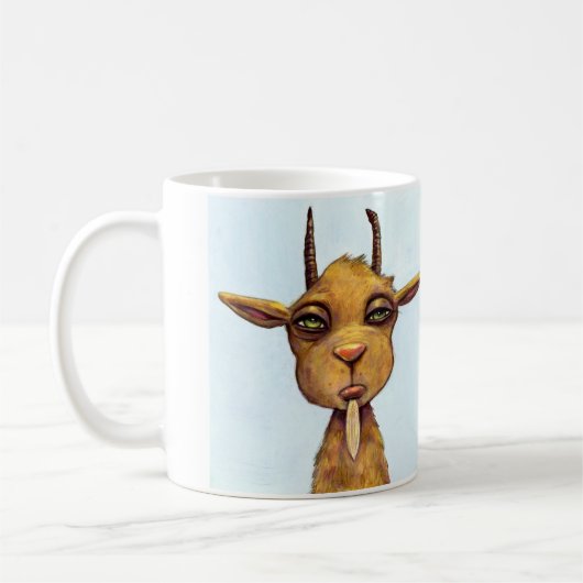 Ziegen-Tasse Kaffeetasse (Links)