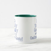 Ziegen-Tasse und Ziegen-Trinkbehälter Tasse (Zentrum)