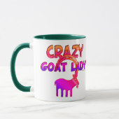 Ziegen-Tasse und Ziegen-Trinkbehälter Tasse (Links)