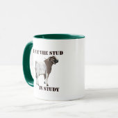 Ziegen-Tasse und Ziegen-Trinkbehälter Tasse (Vorderseite Links)