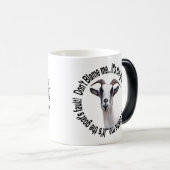 Ziegen-Tasse und Ziegen-Trinkbehälter Verwandlungstasse (VorderseiteRechts)
