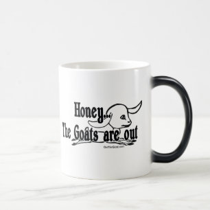 Ziegen-Tasse und Ziegen-Trinkbehälter Verwandlungstasse