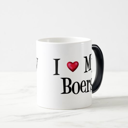 Ziegen-Tasse und Ziegen-Trinkbehälter Verwandlungstasse (VorderseiteRechts)