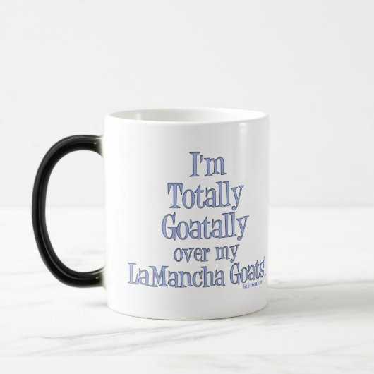 Ziegen-Tasse und Ziegen-Trinkbehälter Verwandlungstasse (Links)