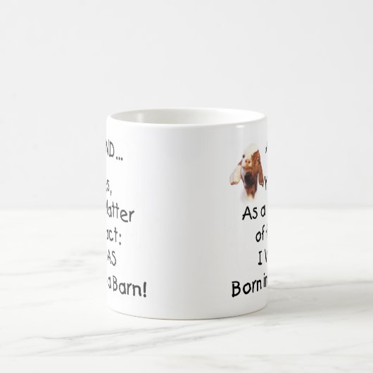 Ziegen-Tasse und Ziegen-Trinkbehälter Verwandlungstasse (Mittel)