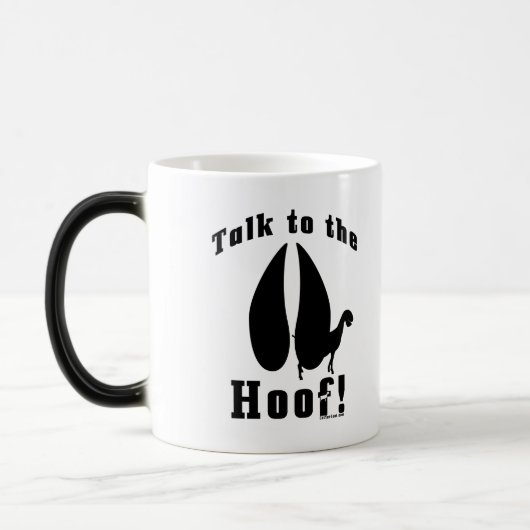 Ziegen-Tasse und Ziegen-Trinkbehälter Verwandlungstasse (Links)