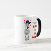 Ziegen-Tasse und Ziegen-Trinkbehälter Verwandlungstasse (VorderseiteRechts)