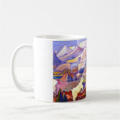 Ziegen und Berge Kaffeetasse (Links)