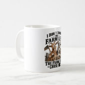 Ziegen und Hacken Kaffeetasse (Vorderseite Links)