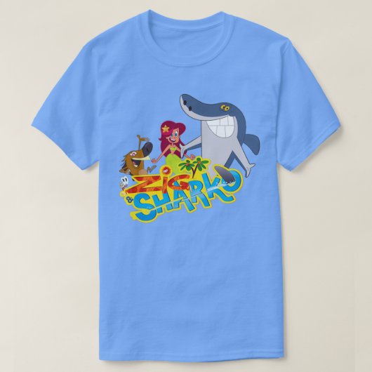 Ziegen und Haie 16 T-Shirt (Design vorne)
