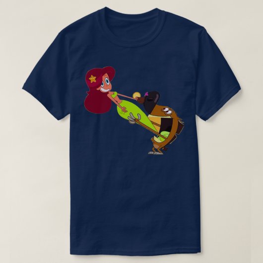 Ziegen- und Haifischspiele 1 T-Shirt (Design vorne)