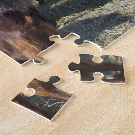 Ziegen und Schafe Puzzle (Seite)