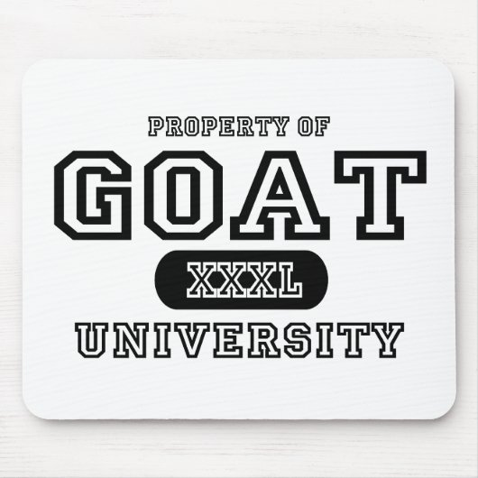 Ziegen-Universität Mousepad (Vorne)