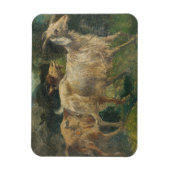 Ziegen (von Vincenzo Caprile) Magnet (Vertikal)