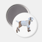 Ziegenbaby-Magnet Magnet (Vorderseite/Rückseite)