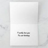 Ziegenbauernhaus Stil Aquamarin und gelb Karte (Innenseite)