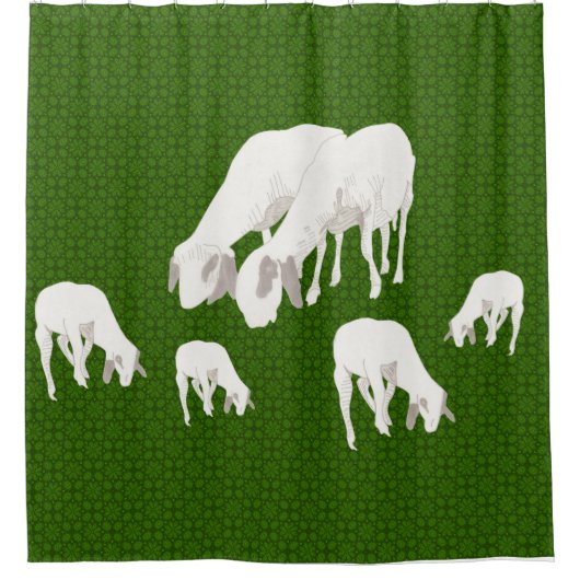 Ziegenberg Duschvorhang (Vorderseite)