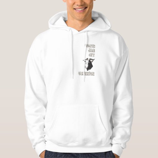 Ziegenbesprechung Hoodie (Vorderseite)