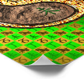 Ziegenbock Poster (Ecke)