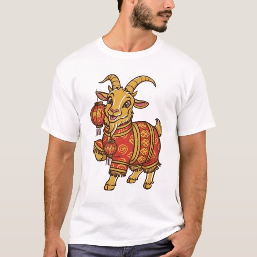 Ziegenbock T-Shirt (Vorderseite)