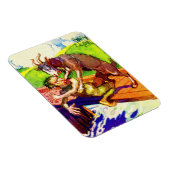 Ziegenbruck und -troll magnet (Rechte Seite)