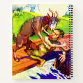 Ziegenbruck und -troll notizblock (Rückseite)