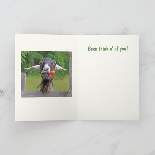 Ziegendenken Karte (Innenseite)