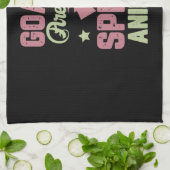 Ziegendesign Geschirrtuch (Gefaltet)