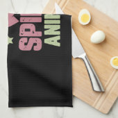 Ziegendesign Geschirrtuch (Viertel Falte)