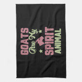 Ziegendesign Geschirrtuch (Vertikal)