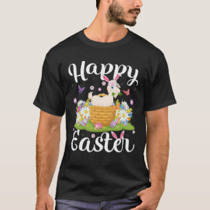 Ziegeneier Jagd Blumenziege Ostern Sonntag T-Shirt