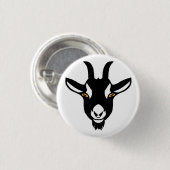 Ziegenetz - Ziegenfleisch - Button (Vorne & Hinten)