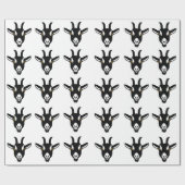 Ziegenetz - Ziegenumschlagpapier Geschenkpapier (Flach)