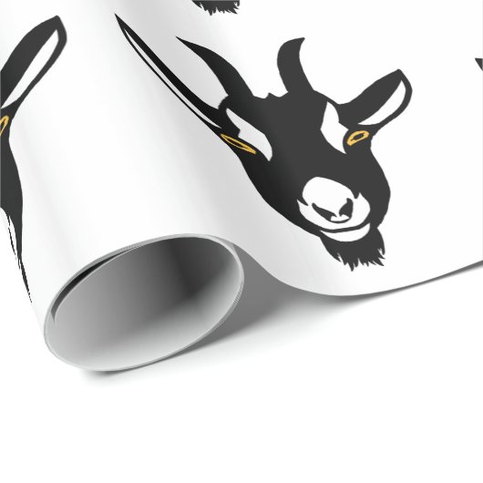 Ziegenetz - Ziegenumschlagpapier Geschenkpapier (Rolleneckpunkt)