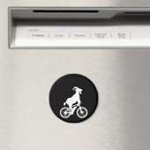 Ziegenfahrer Funny Goat Lover Graphic Magnet (In Situ (Geschirrspüler))