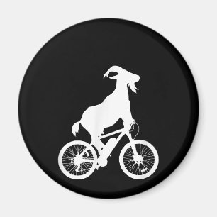 Ziegenfahrer Funny Goat Lover Graphic Magnet