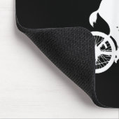 Ziegenfahrer Funny Goat Lover Graphic Mousepad (Ecke)