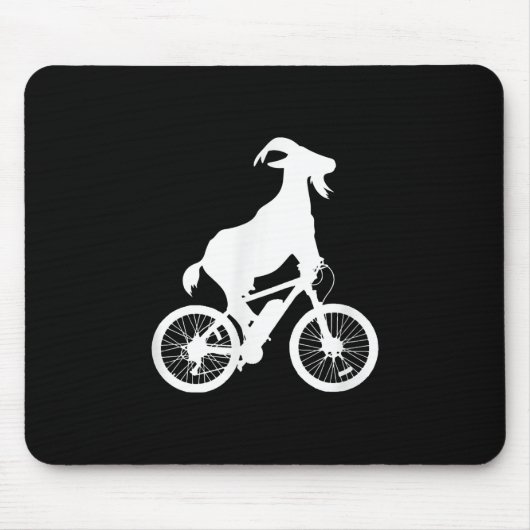 Ziegenfahrer Funny Goat Lover Graphic Mousepad (Vorne)
