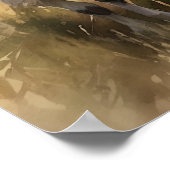 Ziegenfarm Animal Art Print Poster (Ecke)