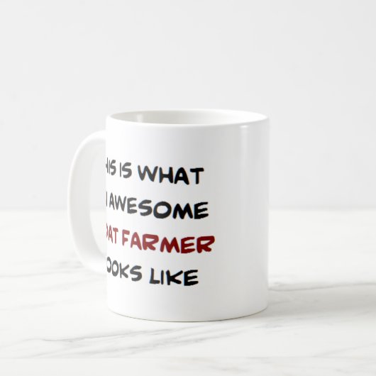 Ziegenfisch, phantastisch kaffeetasse (Vorderseite Links)