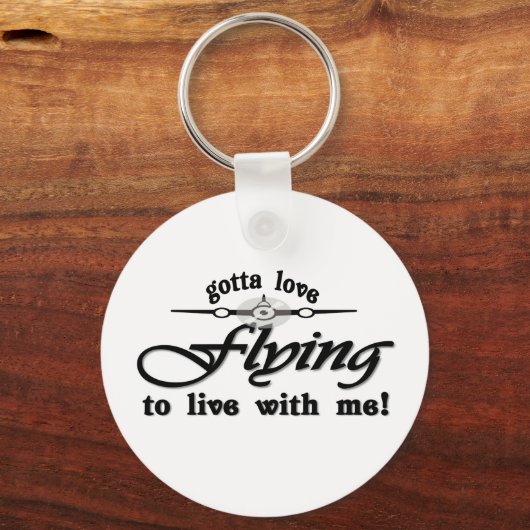 Ziegenfliege Schlüsselanhänger (Vorderseite)