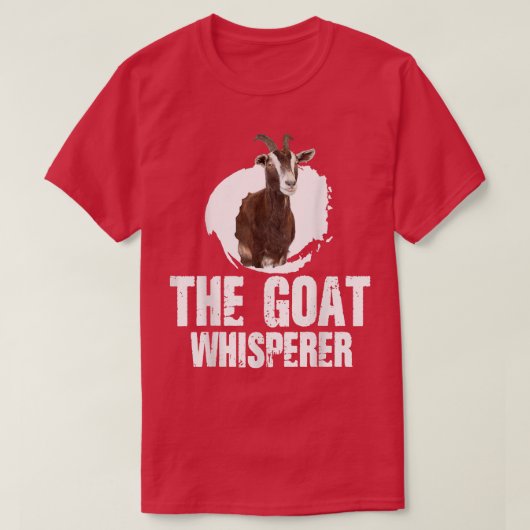 Ziegenflüster-Bauer-Squad-Ziege-Tierherd T-Shirt (Design vorne)