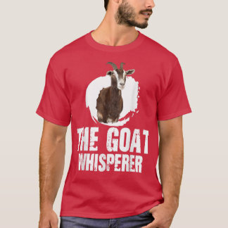 Ziegenflüster-Bauer-Squad-Ziege-Tierherd T-Shirt