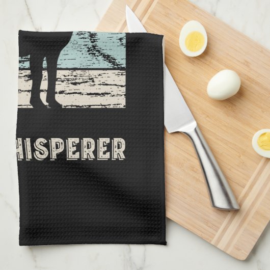 Ziegenflüster Geschirrtuch (Viertel Falte)