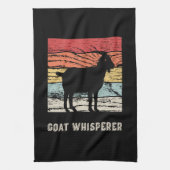 Ziegenflüster Geschirrtuch (Vertikal)