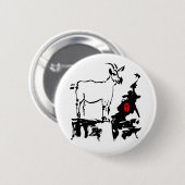 Ziegengestein Vietnamesisches Chinesisches Jahr Zo Button (Vorne & Hinten)