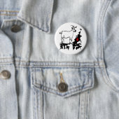 Ziegengestein Vietnamesisches Chinesisches Jahr Zo Button (Beispiel)